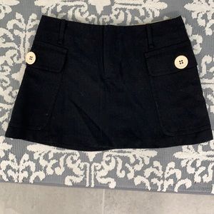 Rag and Bone black Miniskirt